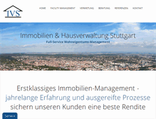 Tablet Screenshot of ivs-stuttgart.de